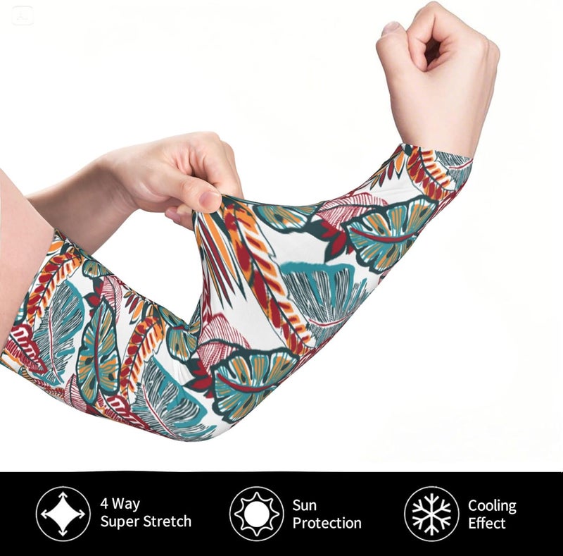 oyebn Arm Sleeves Outdoor Garden Sports Cooling Sun Sleeve for Women Men Farm - Image 3